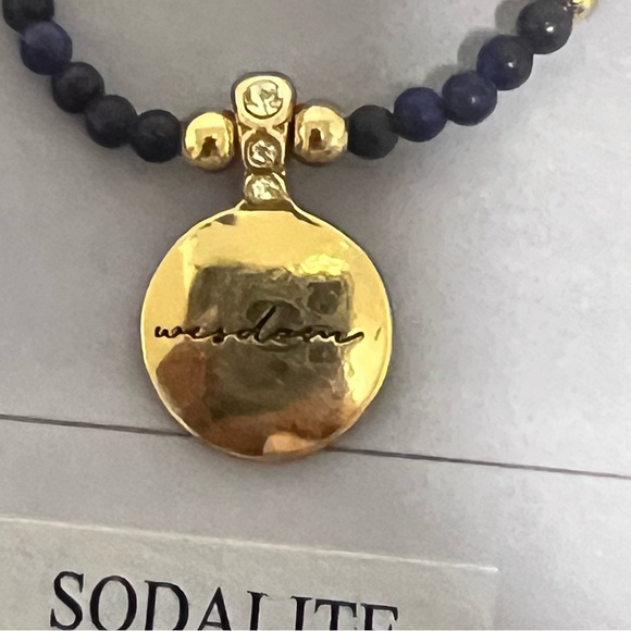 Wisdom affirmation Soladite necklace and bracelet set NWT - Picture 7 of 12